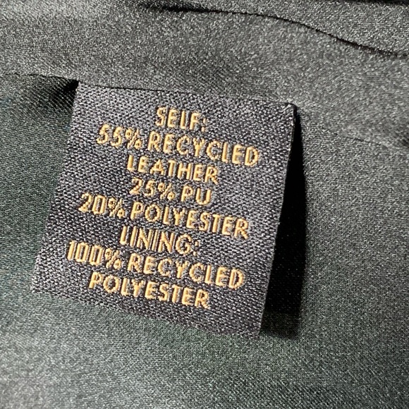 AS by DF,  Recycle Patent Leather, Moto Jacket - Picture 10 of 13